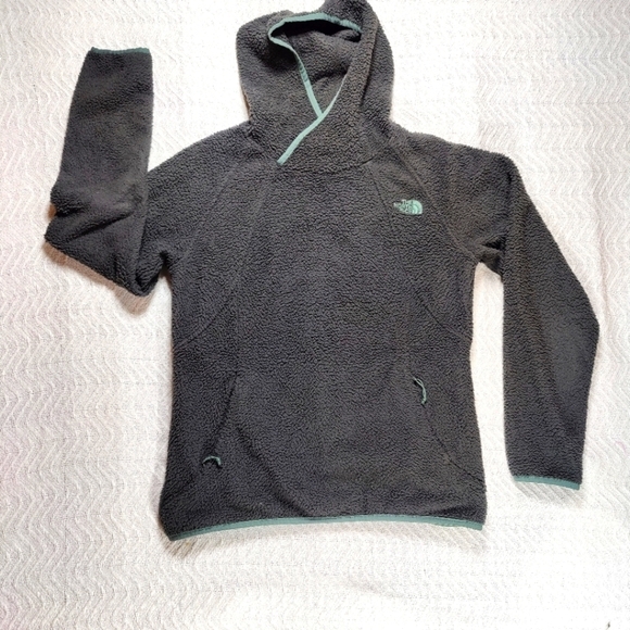 The North Face Women's Japan fleece Sweater Hoodie size Medium Seafoam Green - Picture 1 of 8
